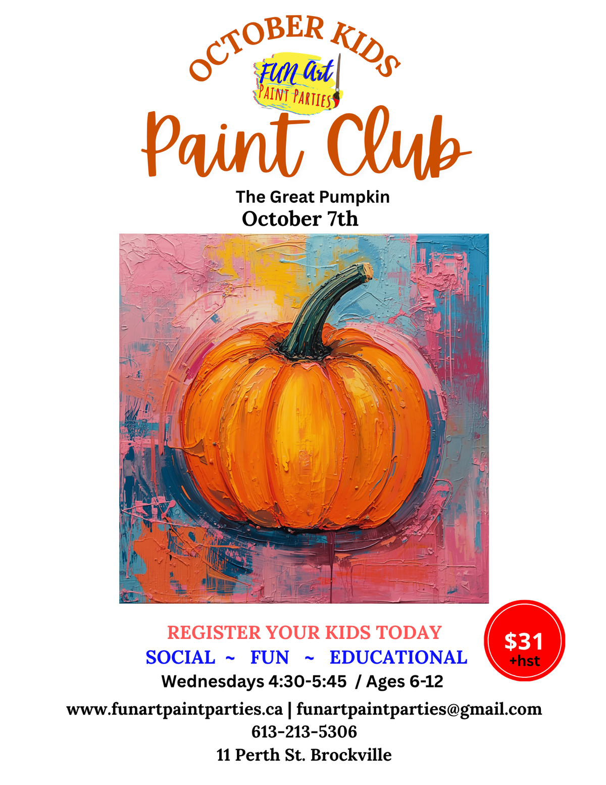 The Great Pumpkin - Single Class