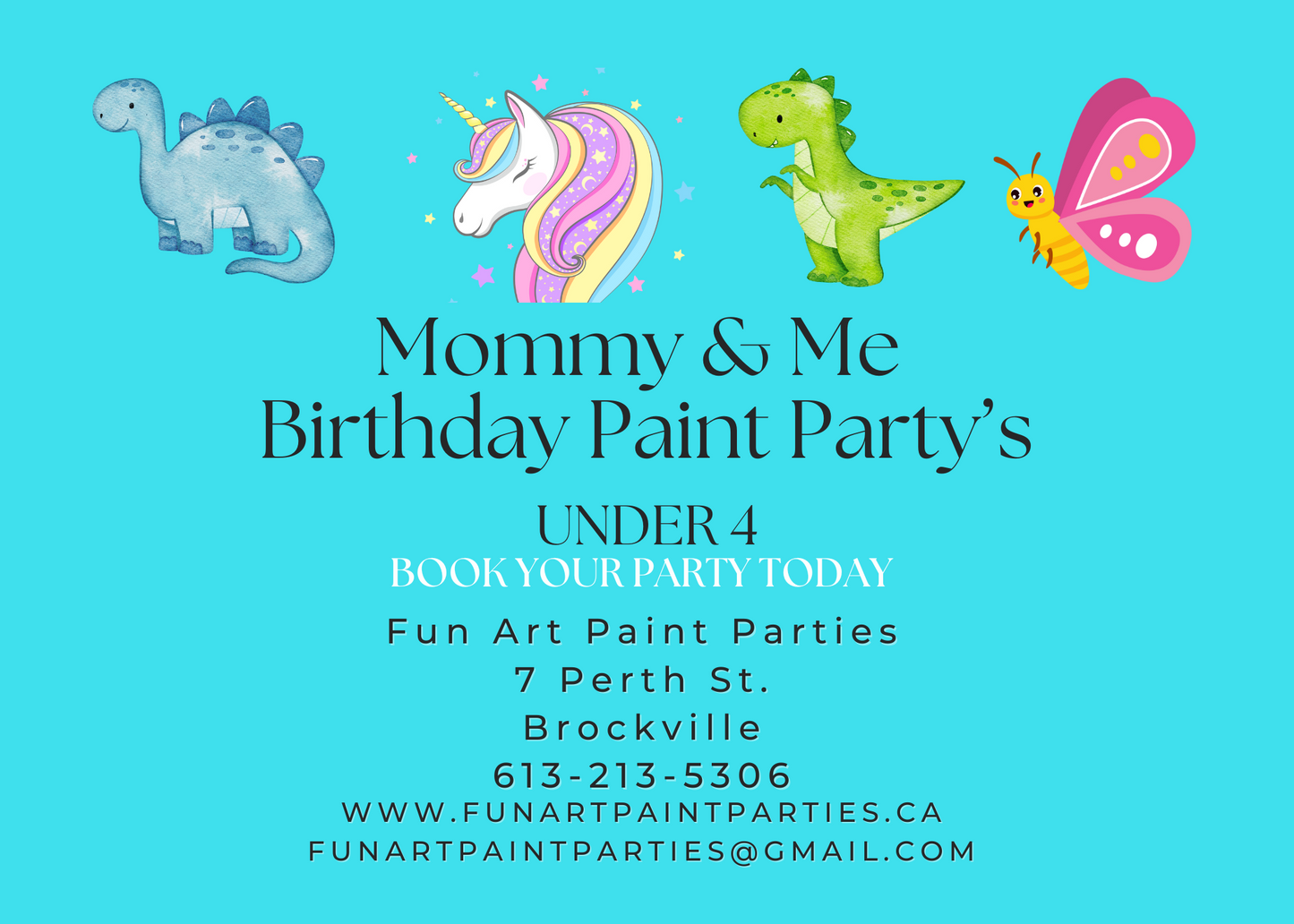 NEW Mommy & Me Birthday Parties