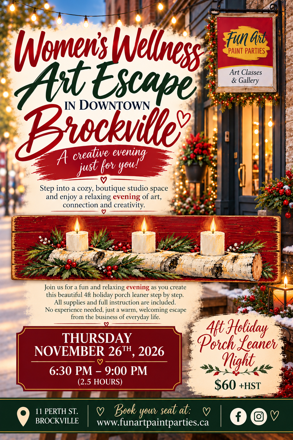 Women's Wellness Art Escape