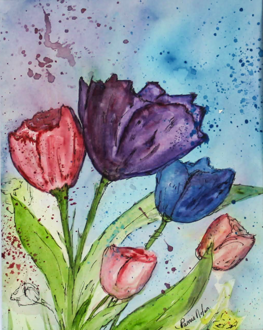 Tipsy Tulips