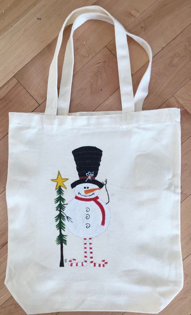Fabric Art -Canvas Bag