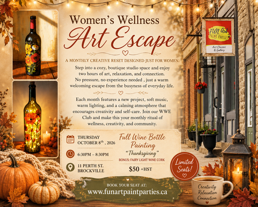 Women's Wellness Art Escape October