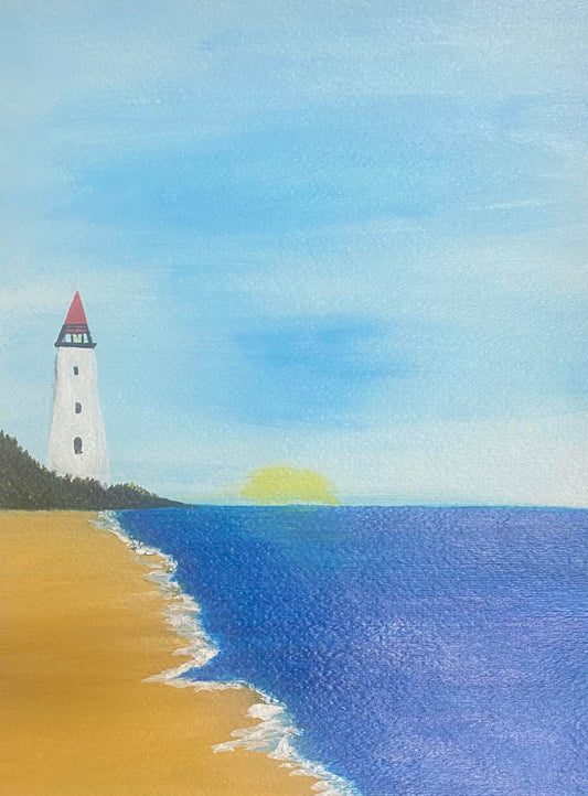 Lighthouse at the beach