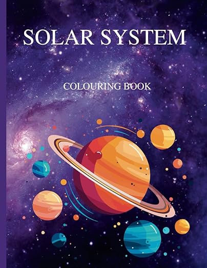 Solar System Colouring Book