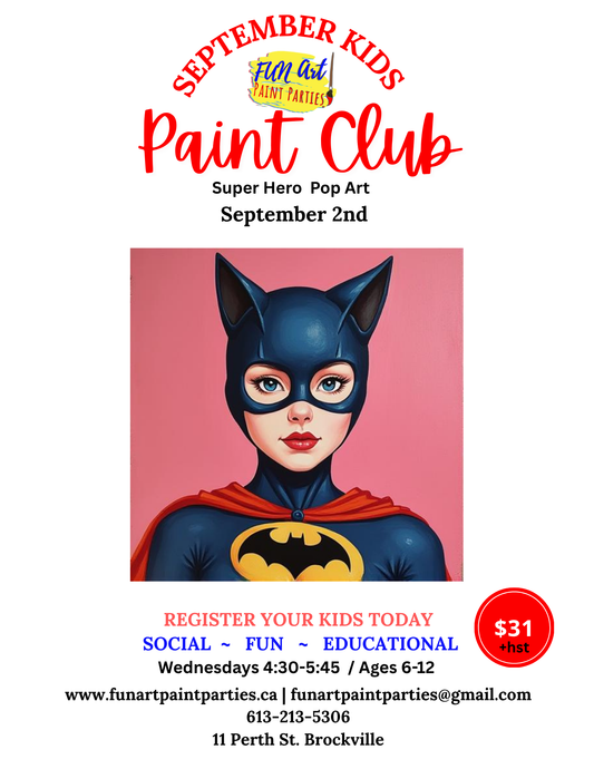 September 2nd Super Hero Kids
