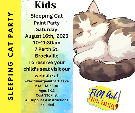 Sleeping Cat Saturday August 16th Kids