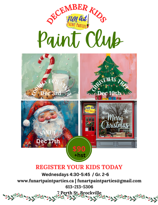 December Kids Art Club
