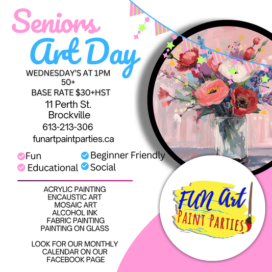 Wednesday Seniors Art Class 50+