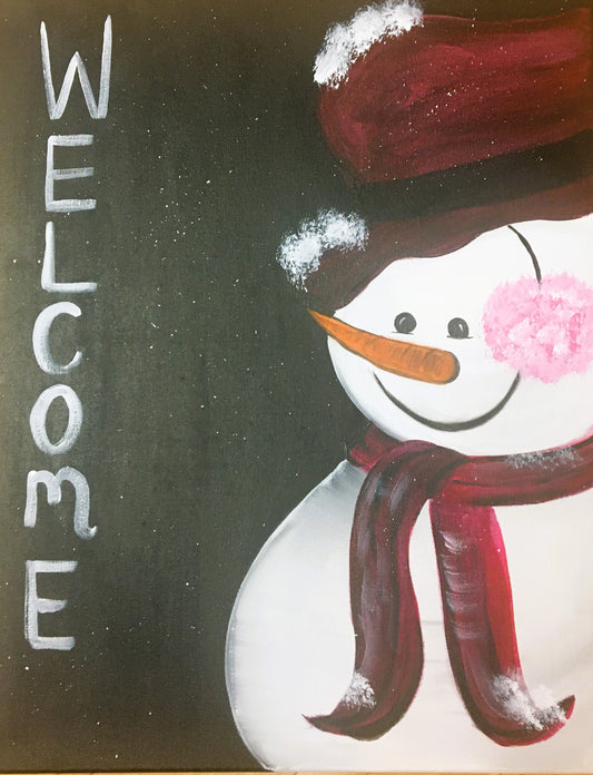 Welcome Snowman