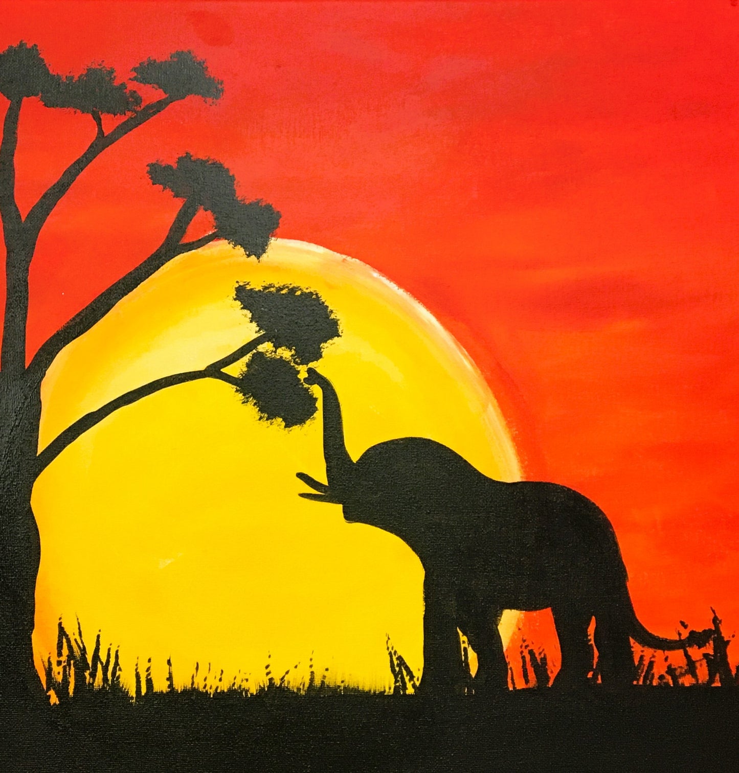 Elephant Silhouette