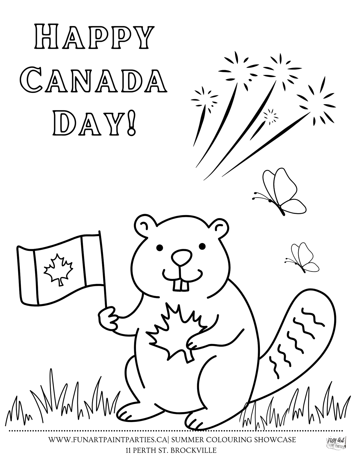 Kids Summer Colouring Showcase :  This is a free digital download