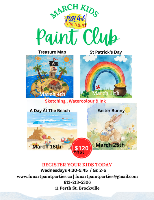 March Kids Club Wednesdays