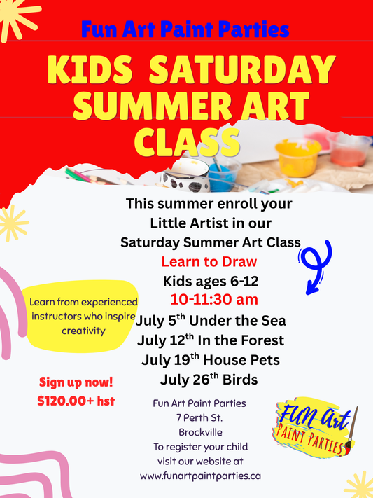 Saturday Summer Drawing Class July