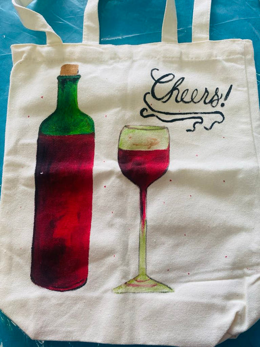 Fabric Art -Canvas Bag