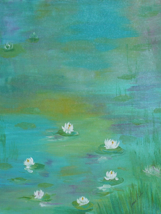 Paint Like Monet - Waterlilies