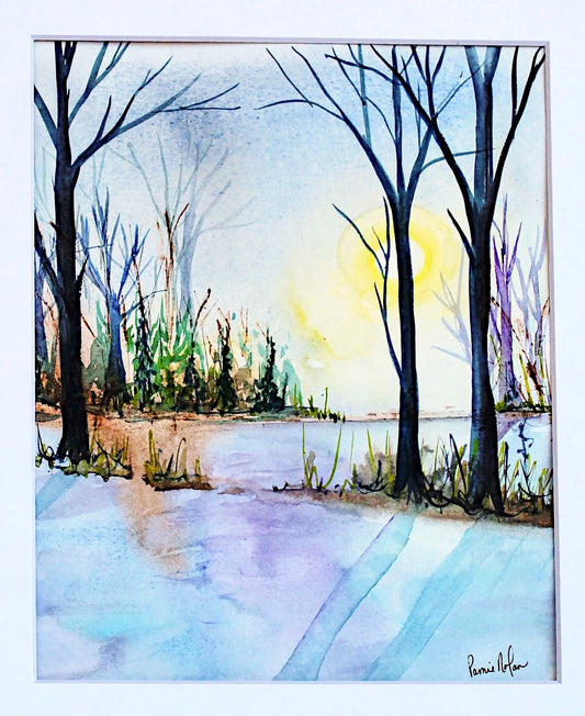 Winter Evening - For Sale