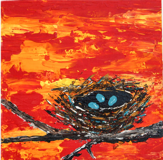 Birds Nest Sunset