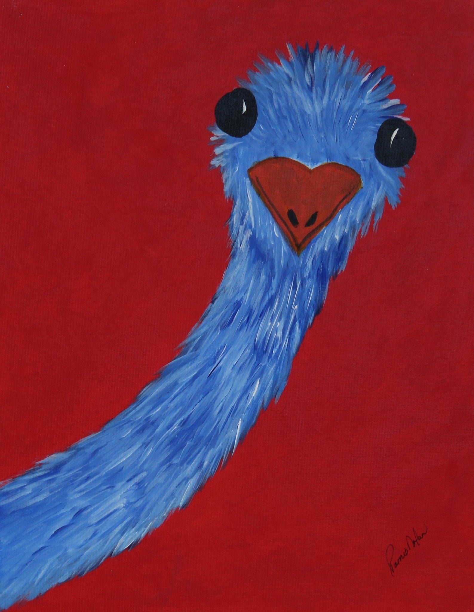 Hello Ostrich Public Kids Paint Class in St. Louis – Artherapy